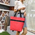 Trolley Bag Folding Shopping Bag with Wheels Environmental Protection Bag Portable Large Capacity Supermarket Shopping Cart Small Trolley Household.