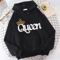 Queen Winter Fleece Cotton Hoodie For Women. 