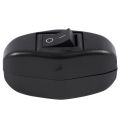2X Black Bedroom on Off Button in Line Switch 6A/250VAC 10A/125VAC.