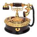 Music Box Ornament Retro Telephone Model Home Decoration Craft Special Gifts. 
