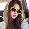 Enacolor  Square Fashion Sunshade Sunglasses Retro Fashion Trend for Women  Gifts  New  2025. 