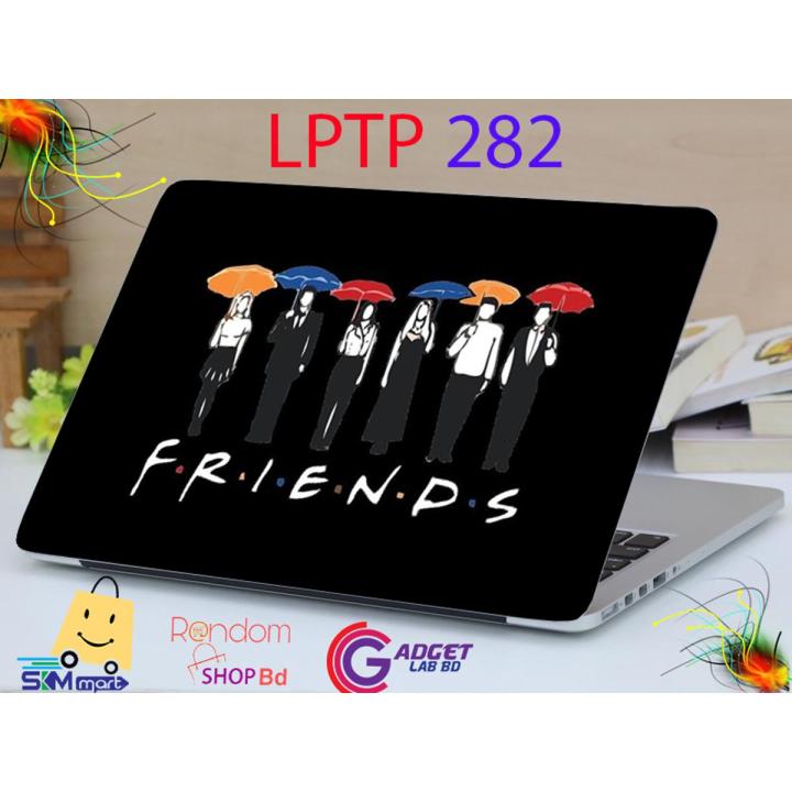 Friends Laptop Sticker For Back Side Decoration