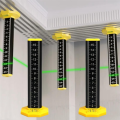 Ceiling and Floor Tile Height Ruler,Double-Sided Scale.