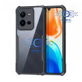 for Vivo V25 5G / Vivo V25e Case Edge-Reinforced Shockproof Hard Transparent Phone Cover.