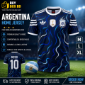 Argentina Football Jersey 2026 Fan Edition Short Sleeve Sports T-Shirt Breathable Quick Dry Soccer Team Shirt for Men Mama Store. 