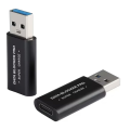 2Pcs USB Data Blocker USB-C to USB-A Data Blocker Protect Against Juice Jacking Support Quick Charge Stop Data Theft.
