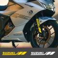 2 pcs suzuki Motorcycle accessories decorative logo sticker  waterproof decal kit suitable for suzuki Vinyl Decal Sticker( Waterproof & Premium quality)/ Bike Sticker/bike sticker/ Motorcycle stickers. 