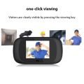 Digital Door Viewer Front Door Peephole Camera 2.8-inch Color Display Screen Monitor 90 Degree Wide Angle Home Visual Doorbell Peephole Viewer for Home Apartment Security System Wireless Viewer Camera. 