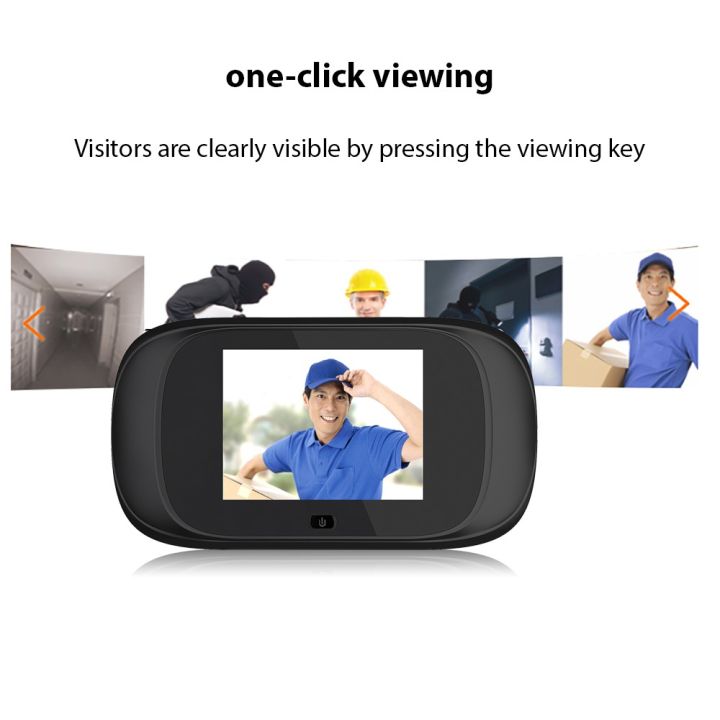 Digital%20Door%20Viewer%20Front%20Door%20Peephole%20Camera%202.8-inch%20Color%20Display%20Screen%20Monitor%2090%20Degree%20Wide%20Angle%20Home%20Visual%20Doorbell%20Peephole%20Viewer%20for%20Home%20Apartment%20Security%20System%20Wireless%20Viewer%20Camera%20-%20Image%204