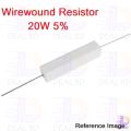 Wirewound Resistor 10 Ohm 20W 5%-2pcs. 