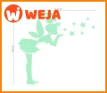 50x57cm Tinkerbell Decals Fluorescent Stars Wall Stickers Removable DIY Home Decor Great for Children bedroom. 
