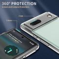 Google Pixel 7A Flexible Clear Transparent Soft TPU Back Case Cover.