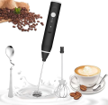 Electric Rechargeable Handheld Coffee Mixer - Perfectly Blend Your Brews With Ease.