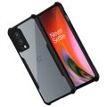 For OnePlus Nord 2 5G ( 1+Nord 2 5G ) Edge-Reinforced Shockproof Cushion Back Clear Hybrid Transparent Hard Cover Casing - Phone Back Cover. 