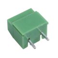 100 Pieces 2 Pin 5 mm Pinch PCB Mount Screw Terminal Block Connector 300V 10A (Green).