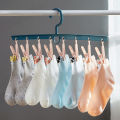Multi-Function8Clothes Hanger Student Clothes Hanger Underwear Socks Household Hangers Plastic Clothes Hanger Drying Windproof. 
