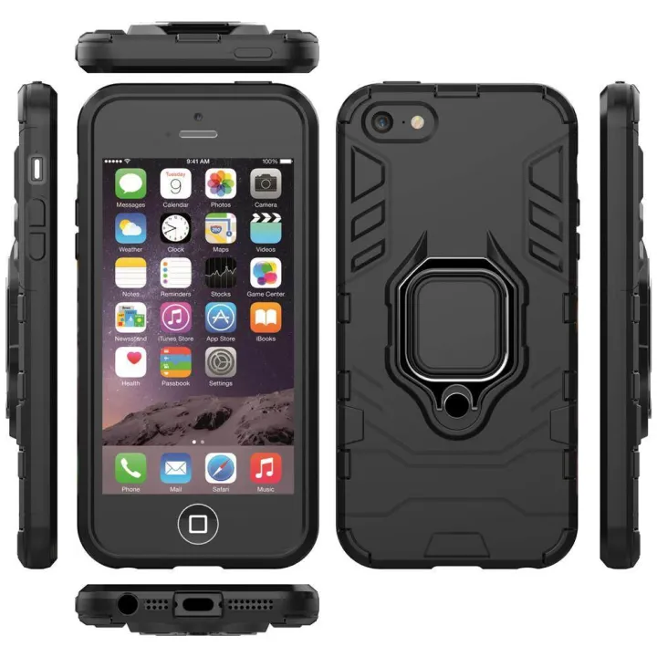For%20Apple%20iPhone%205%20/%205s%20/%20SE%20Phone%20Case,%20Silicone%20TPU%20and%20Hard%20PC%20Luxury%20Armor%20Shockproof%20Metal%20Ring%20Holder%20Cover%20Casing%20-%20Image%208