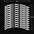 For HONDA PCX 125 PCX125 PCX-125 Reflective Motorcycle Wheel Sticker Hub Inner Decals Rim Stripe Tape. 