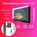 Philex 43 Inch Voice Control Double Glass 2/26 GB 4K Supported Smart Android LED TV FHD.