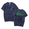 Korean Stray Kids 2nd World Tour Maniac Print T-shirt Men's 100% Cotton T-shirts Harajuku Streetwear Short Sleeve T Shirt Kpop.