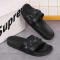 Fashionable And New Collection Black Color BELT Lightweight Slide Slipper Sandal For Men S29. 