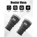 4PCS Heater Hose Connector for Focus 2L 2012-2016,Escape 2.0L 2013-2016, 2013-2016,Replace 1495393.