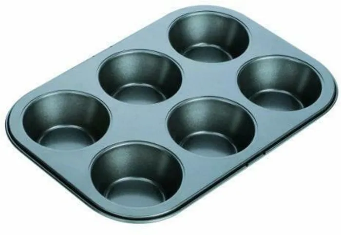 6%20Cup%20Muffin%20&%20Cupcake%20Pan%20,%20Nonstick%20Brownie%20Pan,%20Heavy%20Duty%20Carbon%20Steel%20Bake%20for%20Oven%20Baking%20-Gray-8%20-%20Image%202