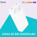 Hoco J101A 22.5W / J159A 22.5W + PD20W / J121A Fast 22.5W / J154A 22.5W 20000MAH Fast Charging Power Bank.