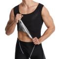 【Get the Perfect Fit】 Men Sweat Sauna Vest Waist Trainer Slimming Body Shapers Vest Shapewear Corset Gym Underwear Fat Burn Tank Top. 