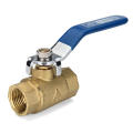 TMOK TK201 1/2" 3/4" 1" Female Brass Two Piece Full Port Thread Ball Valves with Vinyl Handle-1/2inch. 