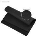 Pure black large table pad, mouse pad, rubber cloth factory spot bet craft hemming edging can be printed LOGO.