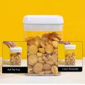 Airtight Food Storage Containers Plastic Cereal Containers with Easy Lock Lids, for Kitchen Pantry Organization and Storage. 