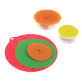 Silicone Microwave Bowl Cover Cooking Pot Pan Lid Cover Reusable Multifunction MJD.