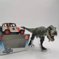 12.2CM 1/43 Scale Alloy Metal Diecast Wrangler Jurassic Park SUV Auto Car Model Toys For Children Kids Gifts Collection. 