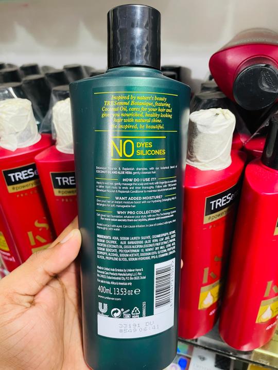 Tresemme%20Shampoo%20400ml%20Botanique%20Nourish%20&%20Replenish%20With%20Coconut%20Oil%20&%20Aloe%20Vera%20Shampoo%20-%20Image%203