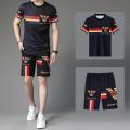 Black Combo  T-Shirt And 2 Quarter Pant For Men... 