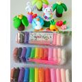 LILIN Polymer Clay Import 12 Colors - Plasticine Candle Educational Toys For Kids - SLIME Clay Dough Color Play.