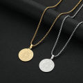 Alien Dainty Mythology Medusa Gorgon Necklace Women Men Ancient Greek Symbol Jewelry Stainless Steel Pagan Necklace Gift.