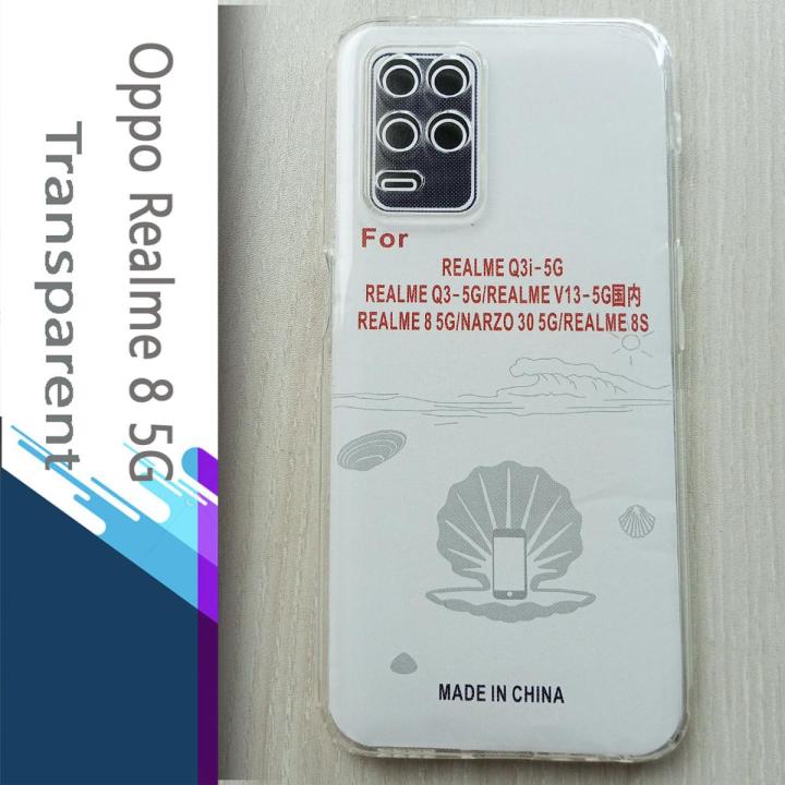 For Oppo Realme 5G IMPT Premium Silicone Case Crystal Clear Soft TPU  Ultra-Thin Transparent Flexible Protective Mobile Phone Back Cover
