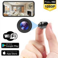 Full HD 1080P 4K WiFi Mini Camera Direct Factory Supply X5 Wireless CCTV Night Vision 140 Wide Angle Video Recorder Sound Detector for Safety Security Monitoring Surveillance Usb Micro IP Motion Mobile App Real Time Professional Remote Black Colored Cam. 