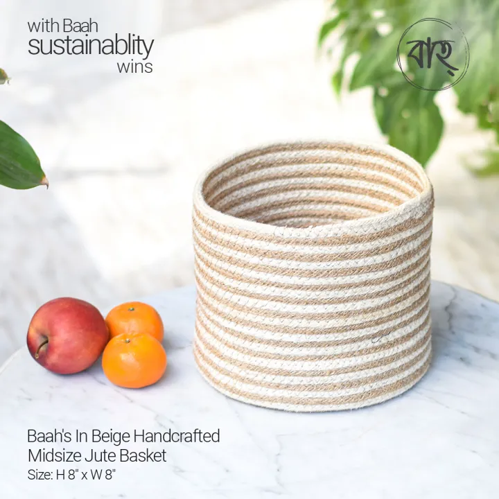 Baah%E2%80%99s%20In%20Beige%20Handcrafted%20Midsize%20Jute%20Basket%20-%20Image%203