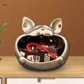 Cat Statue Trinket Storage Sculpture Cat Figurine Collection Crafts Creative Sundries Container Ornament for Party Living Room Decor.