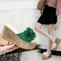 Women's sandals 2018 new Korean version of casual hundred, with open toe shoes beach slippers manufacturers wholesale.