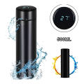 500Ml Temperature Display Vacuum Insulated Water Bottle , Flask Made Of Stainless Steel Coffee Cup, Smart Cup - Flask.
