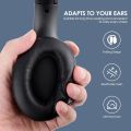 Siindoo JH-ANC923 Active Noise Cancelling Wireless Headset Foldable Over-Ear Bluetooth Headphone With Mic Hi-Fi Stereo Deep Bass. 