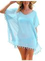 Women Beach Cover Up Lace Hollow Crochet Swimsuit Beach Dress Women 2021 Summer Cover-Ups Bathing Suit Ladies Beach Wear Tunic.