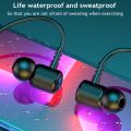 Wireless Headphones Bluetooth 5.0 Neckband Earphones Magnetic Sports Waterproof TWS Earbuds Blutooth Headset With Microphone Mic.
