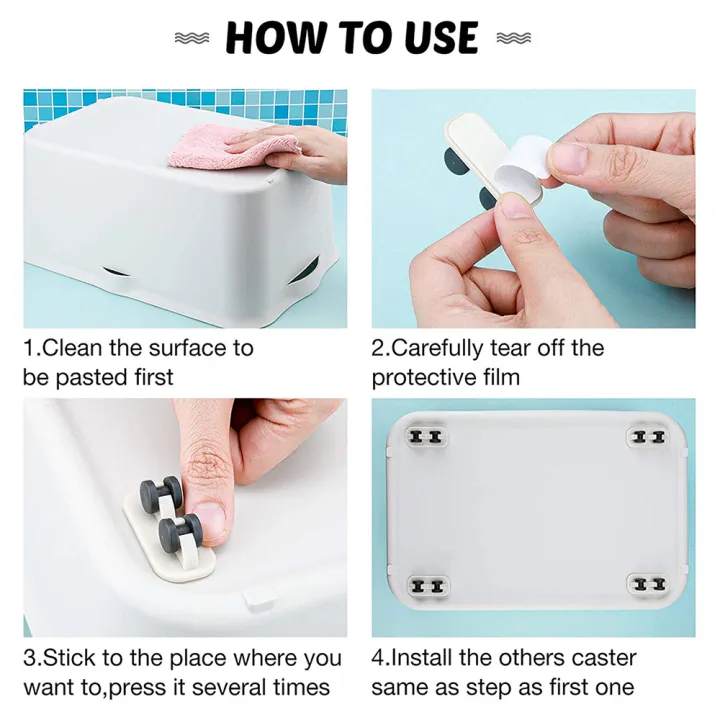 20%20Pieces%20Self%20Adhesive%20Wheels%20Caster%20Cart%20on%20Wheels%20Boxes%20Caster%20Small%20Caster%20Paste%20Plastic%20Wheel%20Sticky%20Caster%20-%20Image%208