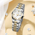 2022 New Lusika Brand Fashion Double Calendar Glow Quartz Waterproof Temperament Women's Watch. 
