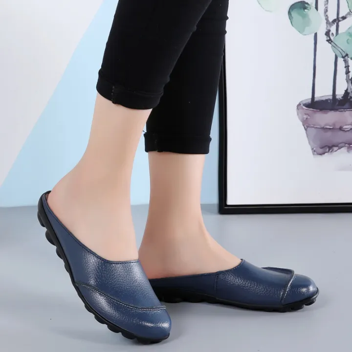 Mom%20sandals,%20summer%20wear%20leather%20shoes,%20beanie%20slippers,%20women's%20half%20slippers,%20soft%20soles,%20comfortable%20flat%20soles,%20medium%20and%20old%20maternity%20shoes%20-%20Image%203